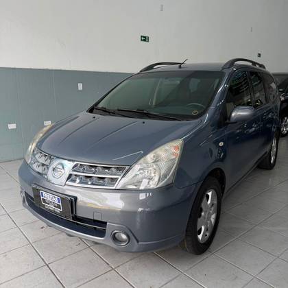 NISSAN GRAND LIVINA 1.8 SL 16V FLEX 4P AUTOMÁTICO